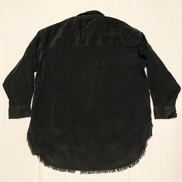 Offline by Aerie Corduroy Quarter Zip Shacket Oversized Womens Medium Shirt - Picture 10 of 16